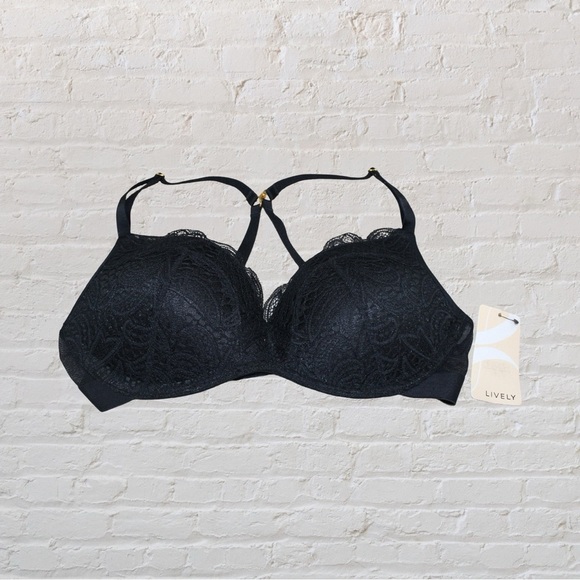 Lively The Lace No Wire Push Up Bra - Picture 2 of 5